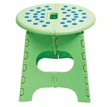 F-Eshion Portable Runde klappbarer Hocker * 1pc zufällige Farbe -