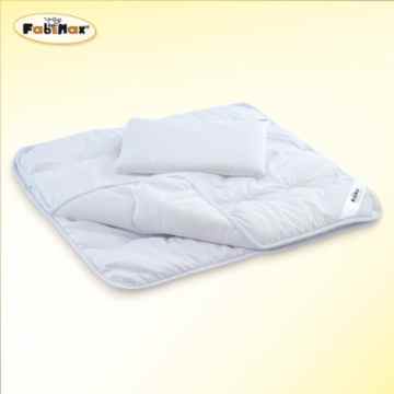 FabiMax 4 Jahreszeiten Steppdecke 80×80 cm und Kissen 30×40 cm -