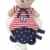 Fehn 078077 Schmusetuch deluxe Teddy -
