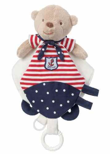 Fehn 078077 Schmusetuch deluxe Teddy -