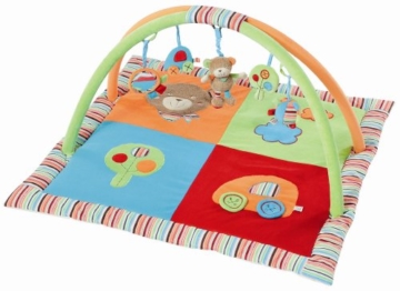 Fehn 091274 3-D-Activity-Decke Teddy, Oskar -