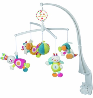 Fehn 151596 Musik-Mobile Tiere/Ball -