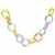 Fehn 249613 Babyspielzeug C-Ring – Kette mit 12 Ringen -