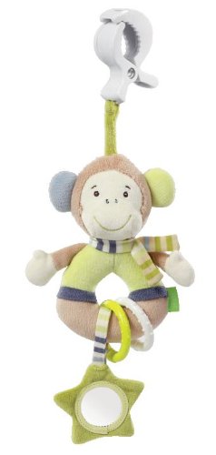 Fehn Activity-Greiflinge mit Klemmen Monkey Donkey -