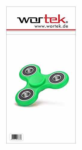 Fidget Spinner Tri Kreisel mit High-Speed Kugellager Anti-Stress Hand Toy Grün von wortek -
