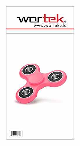 Fidget Spinner Tri Kreisel mit High-Speed Kugellager Anti-Stress Hand Toy Pink von wortek -