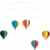 Flensted Mobiles Flensted Mobile „Heißluftballon“ Baby, Kinder Jungen Mädchen -