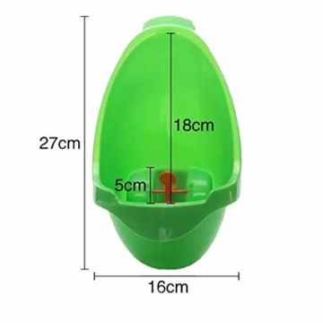 Frog Urinal Kinder Töpfche WC Urinflasche für Baby Pee Pissoir Training Toilette Jungen Lerntöpfchen 21*16.5*30cm -