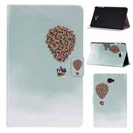 Für Samsung Galaxy Tab A 10.1″ SM-T580/T581/T585 Hülle, Grandoin(TM) Retro Leder Foliant Buch-Stil-Art-stehender stoßabfangende Hülle, ausgezeichnete Qualität hübsche bunte elegante Muster-erstklassiges PU-Verschluss Design exakte vollkommend schützende Schnapphülle, passend Für Samsung Galaxy Tab A 10.1″ SM-T580/T581/T585 mit Ständer-Funktion -