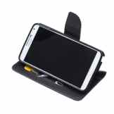 Galaxy Note 3 Hülle,Galaxy Note 3 Hülle Leder Schwarz,Galaxy Note 3 Leder Handy Tasche Wallet Case Flip Cover Etui,Ukayfe Retro Muster Druck Lustiges Lächeln Zähne Schwarz Design Schutzhülle Ledertasche Lederhülle Handyhülle Hüllen mit Standfunktion Kunstleder für Samsung Galaxy Note 3 mit 1 x Schwarze Eingabestift (Don’t Touch My Phone :Galaxy Note 3) -