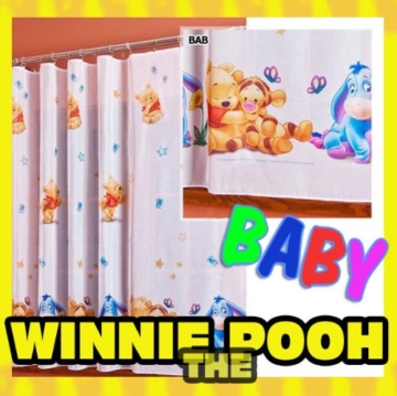 Gardine WINNIE POOH BABY 1 Teil 179B x 160L Kinderzimmer Vorhang DISNEY -