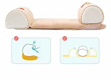 Gemini Fairy Babykissen Neugeborenes Säugling verhindern vom flachen Kopf-Baby-Kopf-Stützkissen, gegen Plattkopf und Verformung für eine schöne Kopfform ,100% schadstofffrei -