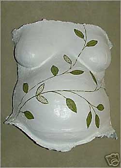 Gipsbauch Set Schwangerschaftsbauch Abdruck Set XXL -