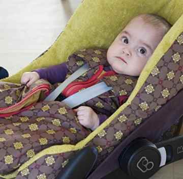 Glorious Lou Bezüge-Set für Kissen und Gurte Maxi-Cosi Pebble – 100% Baumwolle – Kollektion Ginger -