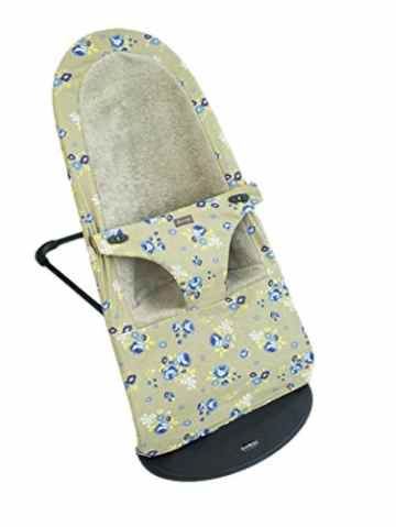 Glorious Lou Bezug für Babywippe Babybjörn BALANCE und BALANCE SOFT – 100% Baumwolle – Kollektion Pepper – Beige -