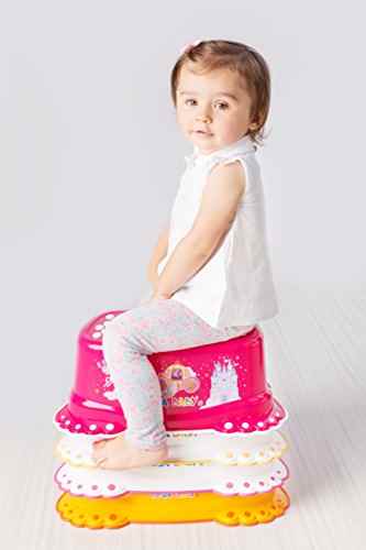 GoFuture 3er Set Toilettentrainer für Kinder – WC-Sitz + Töpfchen + Hocker für Jungen und Mädchen – Alle Teile (Kindertopf, Toilettensitz, Tritthocker) sind zertifiziert und TÜV geprüft -