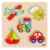 Goki 57547 – Steckpuzzle – Meine Reise, basic -