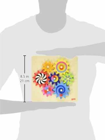 GOKI Zahnradspiel 7 Räder 21x21cm -