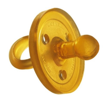 Goldi Sauger Kirschform | Beruhigungs-Sauger aus Naturkautschuk (4-11 Monate) -