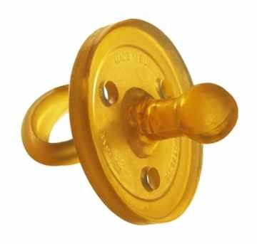 Goldi Sauger Naturform / Kirschform M (4-11 Monate) | Beruhigungssauger, Nuckel, Schnuller, Didi -