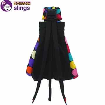 GOMAMA® Baby-One Size Wrap Träger mit Taschen Schlinge Passend zu Neugeborene Baby -