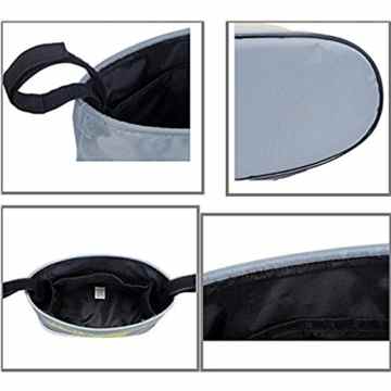 GudeHome Kinderwagen Organisator Speicher Kinderwagen faltbare wasserdichte Tasche Flasche Windeln Tasche hängenden Beutel Multi Funktionen Veranstalter -