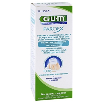 GUM Paroex Mundspuelung, 500 ml -