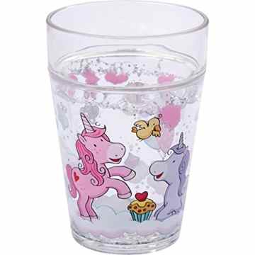 Haba 300468 Glitzerbecher Einhorn Glitzerglück -