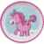 Haba 300569 Melamin-Teller Einhorn Glitzerglück -