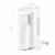 Haier HBM-F25 2.0 Liter Wasserkocher und Wärmer mit LED Digital Display, Edelstahl Innen in weiß -