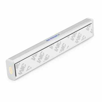 HAMSWAN 7,5 Zoll Schranklampe Passiv-Infrarot-Bewegungsmelder rückseitig mit 3M magnetischem Aufkleber 10 LED Lampe geeignet für Schrank Schaufenster Geschirrschrank (warmes Licht) -