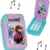 Handy mit SOUND – “ Disney die Eiskönigin – Frozen “ – für Kinder / Jungen & Mädchen – Auto – elektrisches Kinderhandy – Klapphandy Telefon – Lernhandy / Kindertelefon zum Aufklappen – Spielzeug Musik Spielzeughandy / Spielzeugtelefon – Melody – Flip Top – völlig unverfroren Prinzessin Elsa Anna Arendelle – Olaf -