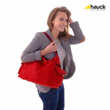 Hauck 52251 Wickeltasche Jay inklusive Wickelunterlage, Utensilientasche und Flaschenhalter -