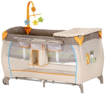 Hauck Babycenter Reisebett, Design:bear -