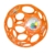 HCM Oball 28113 Orange Lochball mit Rassel Greifball Greifling Motorikball 10cm -