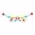 Heimess 763850 Kinderwagenkette Herzbär mit Clips -