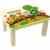 Hess Holzspielzeug 30289 – Fußbank aus Holz, Eisenbahn, ca. 34 x 25 x 19 cm -