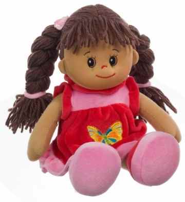 Heunec 470576 – Poupetta Lucy mit braunem Haar L -