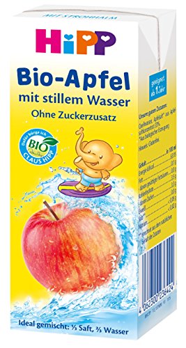 HiPP Bio-Apfelsaft mit stillem Wasser -