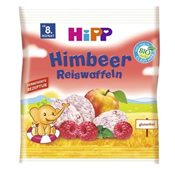 Hipp Himbeer Reiswaffeln -