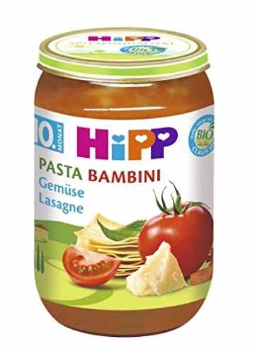 Hipp Pasta Bambini – Gemüse-Lasagne -