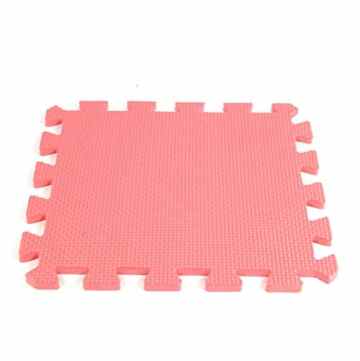 HUAYANG Kinder Baby Interlock Foam Krabbeln Mat Teppich Naht Splice spielen Boden 10Stke Puzzle Matte (gelb) -