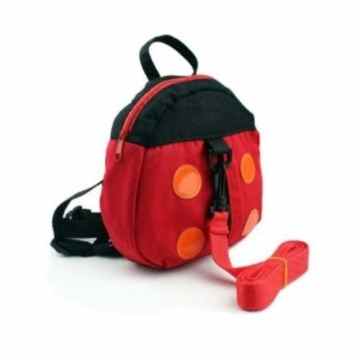 HugBaby – Baby Kleinkind-Sicherheitsgurt – Rucksackträger – Marienkäfer Tasche – Walker Zügel -