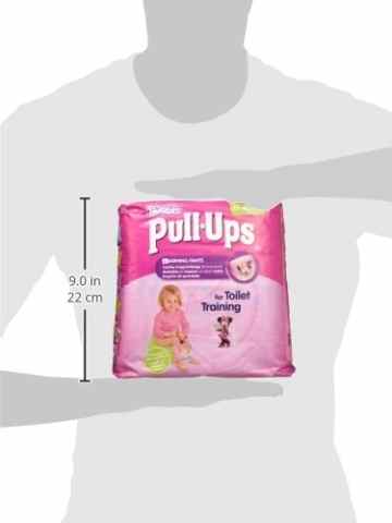 Huggies Klimmzüge 26 Windelhosen Lern Mädchen Größe 5/M – 2 Stück -