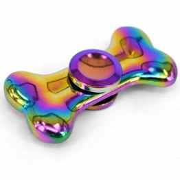 Huihong Regenbogen Knochen Gyro Lustig Hand Spinner Tri Fidget Fokus Schreibtisch Puzzle Spielzeug Dekompression Spielzeug Strumpf Stuffer Kinder Erwachsenen Geschenk Gyro -