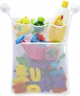 iLoveCos Badewanne Spielzeug Tasche mit 4 zusätzlichen Saugnäpfe.