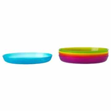 IKEA Kinderteller-Set ‚Kalas‘ Kinderteller im 6-er Pack – mikrowellengeeignet und spülmaschinenfest -