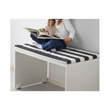 IKEA Kinderzimmer-Bank „Stuva“ Kinderbank / Kindertisch in WEISS – Breite 90 cm Tiefe 50 cm Höhe 50 cm – stabil durch höhenverstellbare Fußkappen -