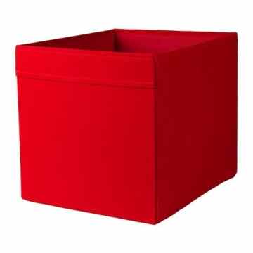 IKEA Regalfach „DRÖNA“ Aufbewahrungsbox Regaleinsatz in 33x38x33 cm (BxTxH) – ROT – passend für Expedit, Besta, etc. -