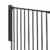 Impag Kaminschutzgitter Absperrgitter Raumteiler Laufgitter mit Tür 6 Größen 3 tlg. – 7 tlg. 190 – 490 cm 4 schwarz -